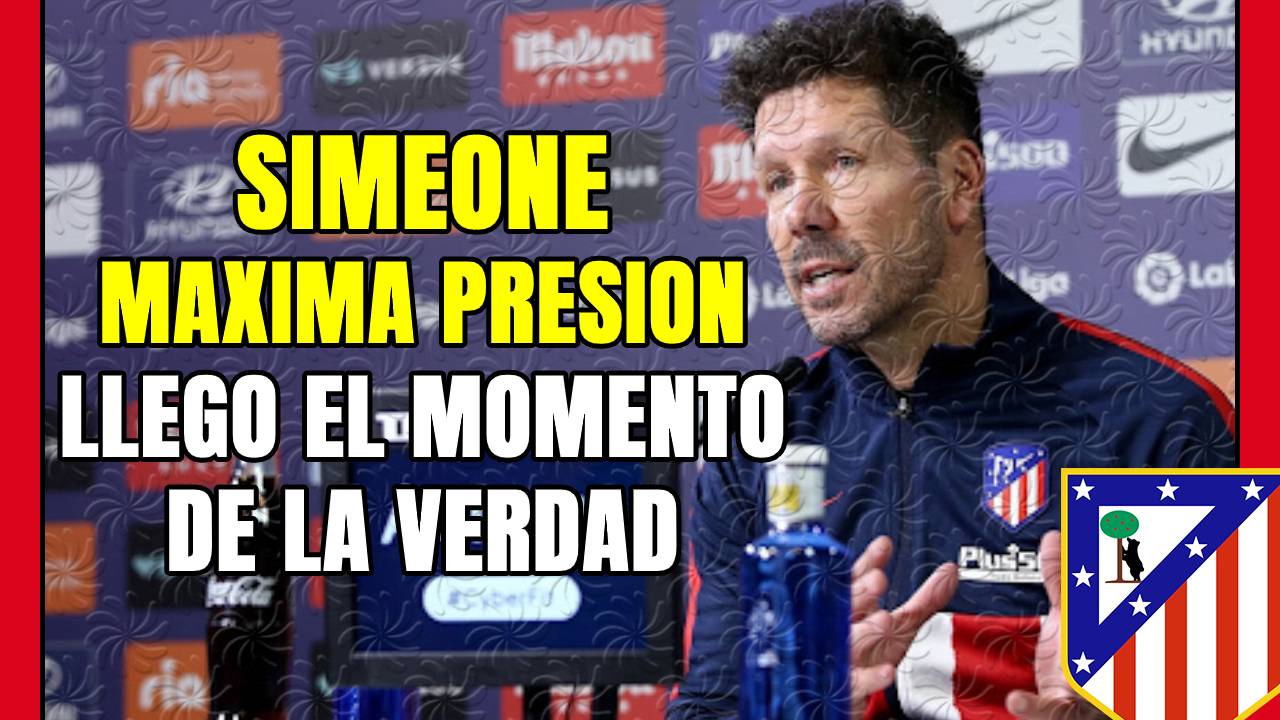 SIMEONE lo sabe: ante el SEVILLA el ATLÉTICO empieza su CONQUISTA de la LIGA!