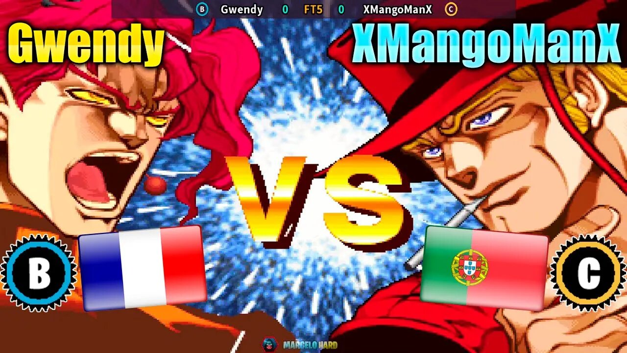 JoJo's Bizarre Adventure (Gwendy Vs. XMangoManX) [France Vs. Portugal]