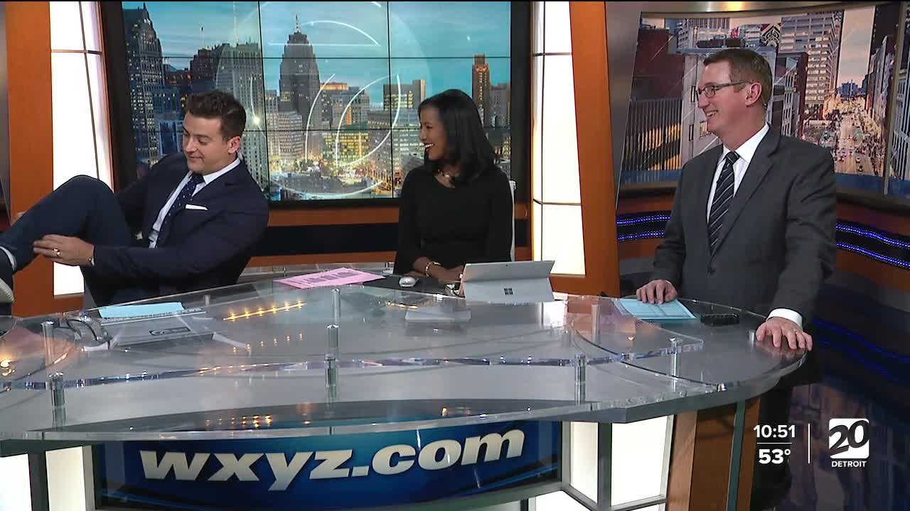 Celebrating Star Wars Day at WXYZ Detroit: from Matty Beniers to the forecast