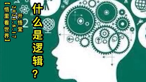 KWT2284什么是逻辑？20210817-1【悟里看世界】