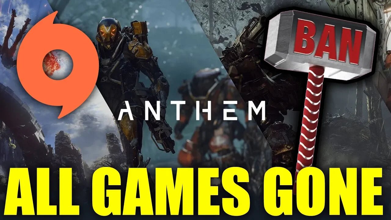 Anthem Streamer Breaks NDA, (Supposedly) Loses Entire Origin Games Library