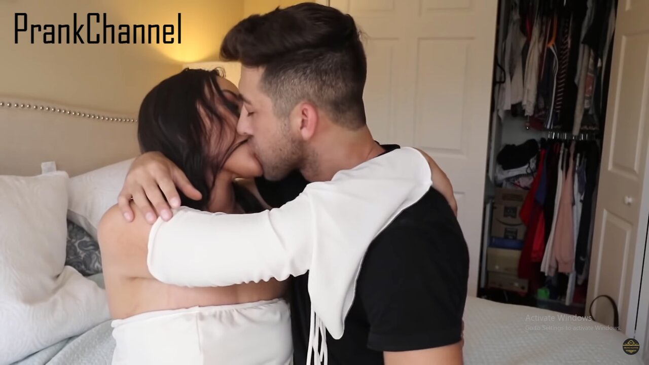 Kissing Prank Kissing My Actual Sister Prank Edition