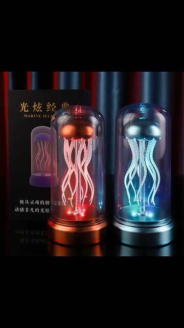 Bluetooth Octopus Audio Jellyfish Glowing Atmosphere Light