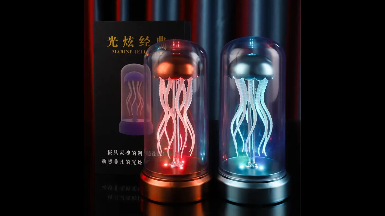 Bluetooth Octopus Audio Jellyfish Glowing Atmosphere Light