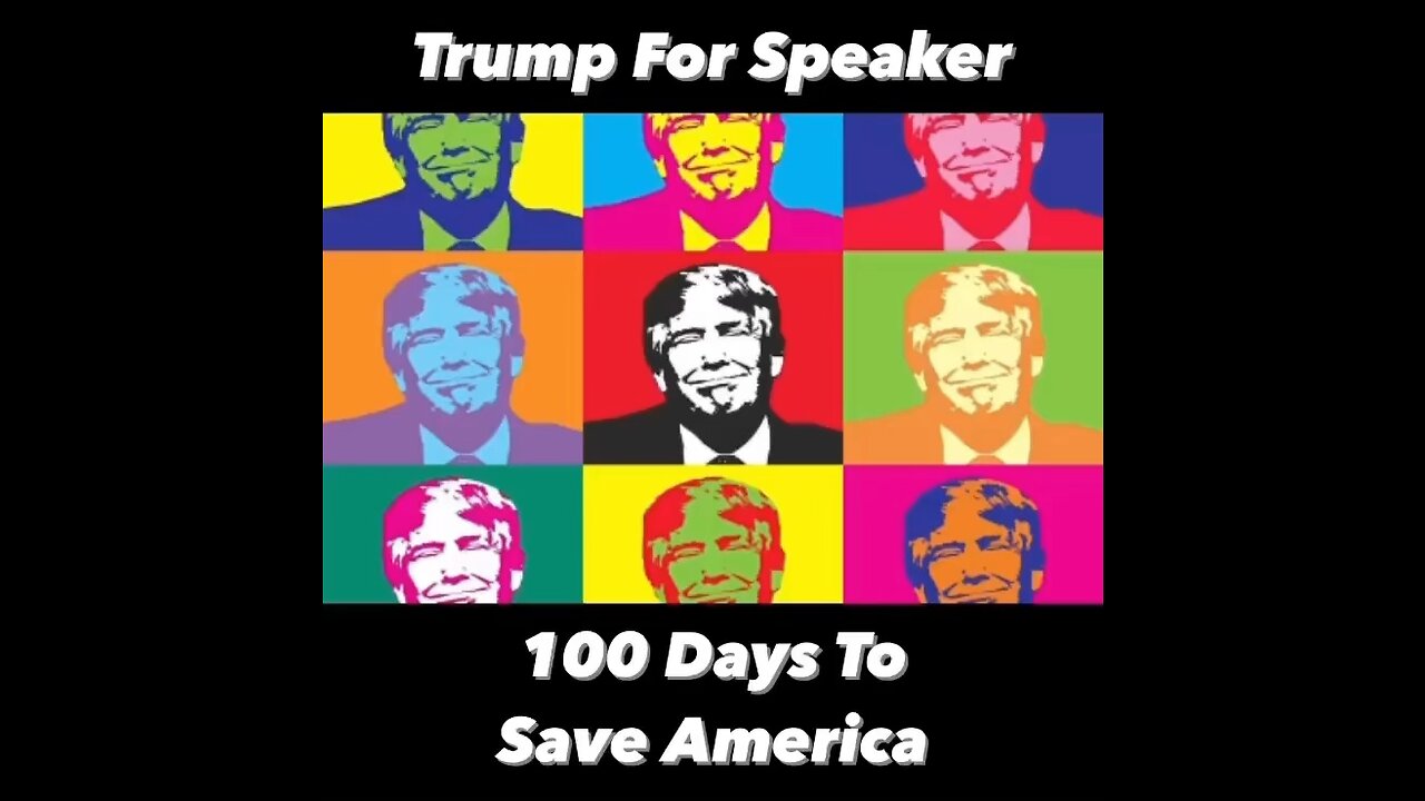 I Nominate Donald Trump For Speaker Of The House