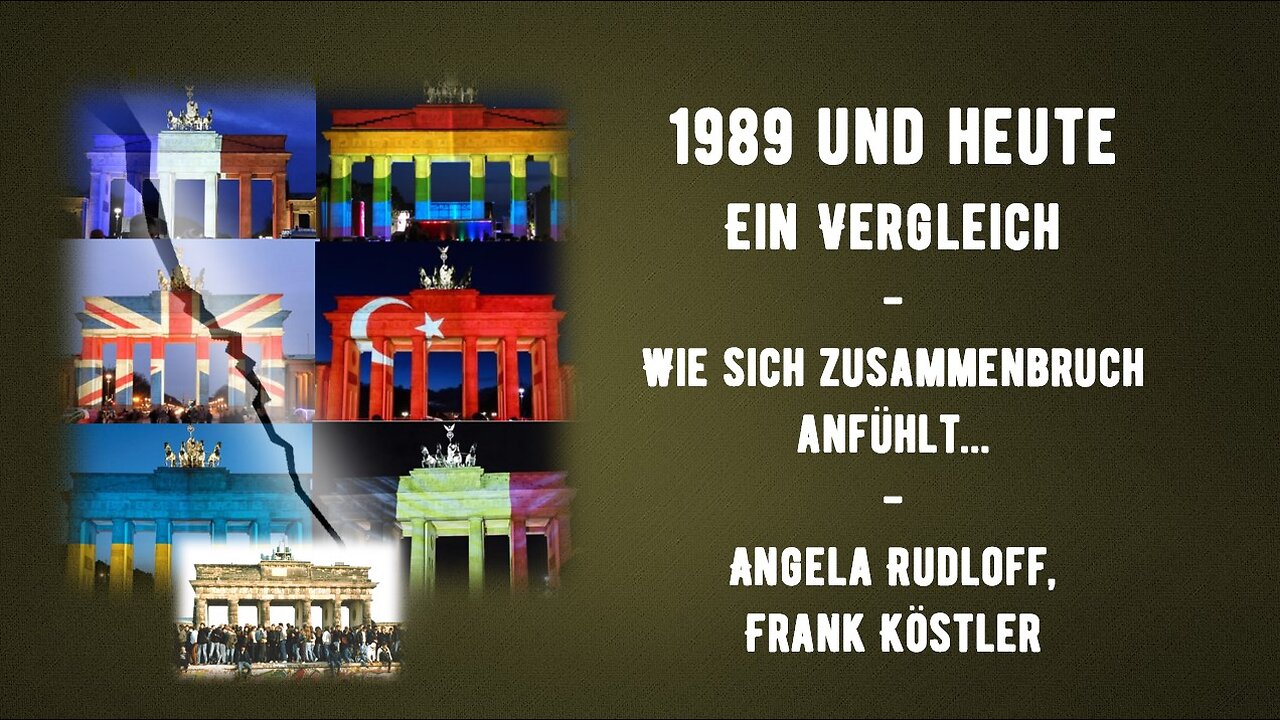 Im Gespräch - 1989 und Heute - ein Vergleich - Zusammenbruch nahe? - Angela Rudloff, Frank Köstler