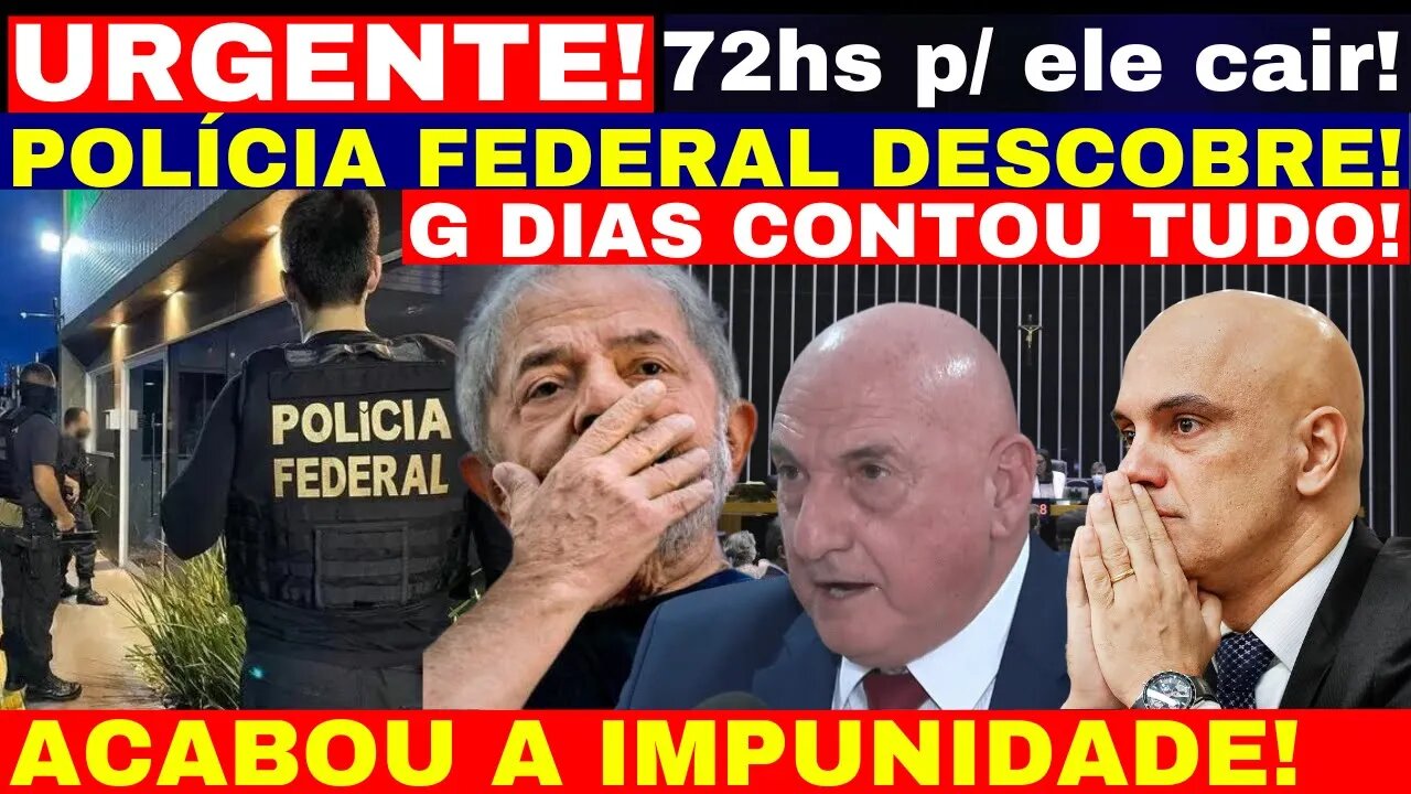 POLÍCIA FEDERAL ACABA DE CONFIRMAR: CERCO FECHOU PARA O BARBA APÓS NOVAS FALAS DE G DIAS CNN PROVA.