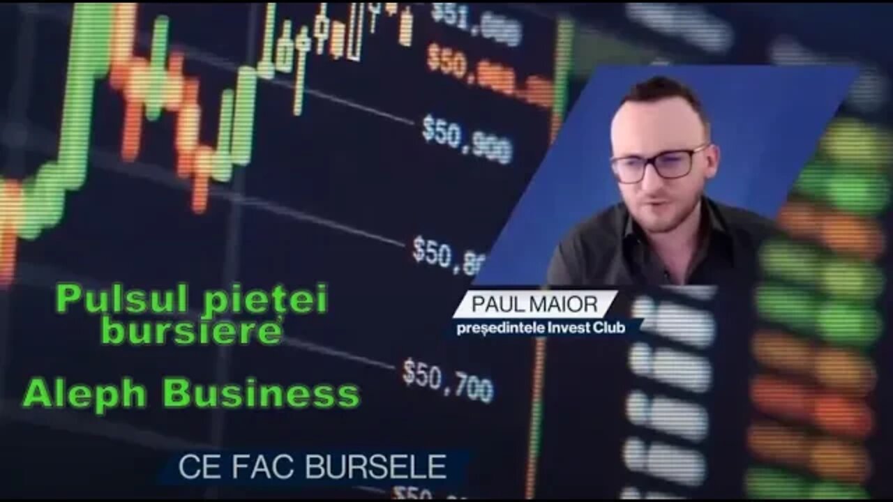 Pulsul pietei bursiere - Intervenție Aleph Business 20.06.2022