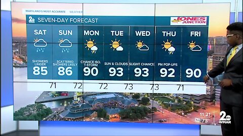 WMAR-2 News Weather at 11