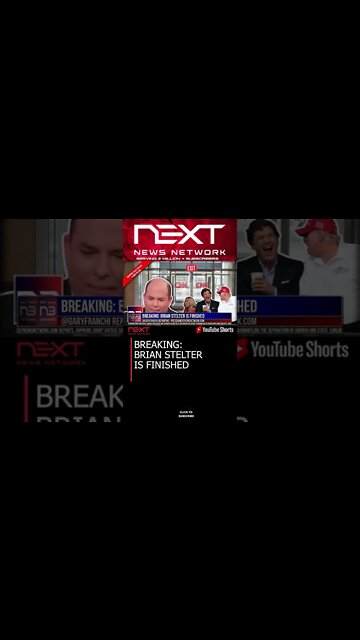 BREAKING: BRIAN STELTER IS FINISHED #shorts