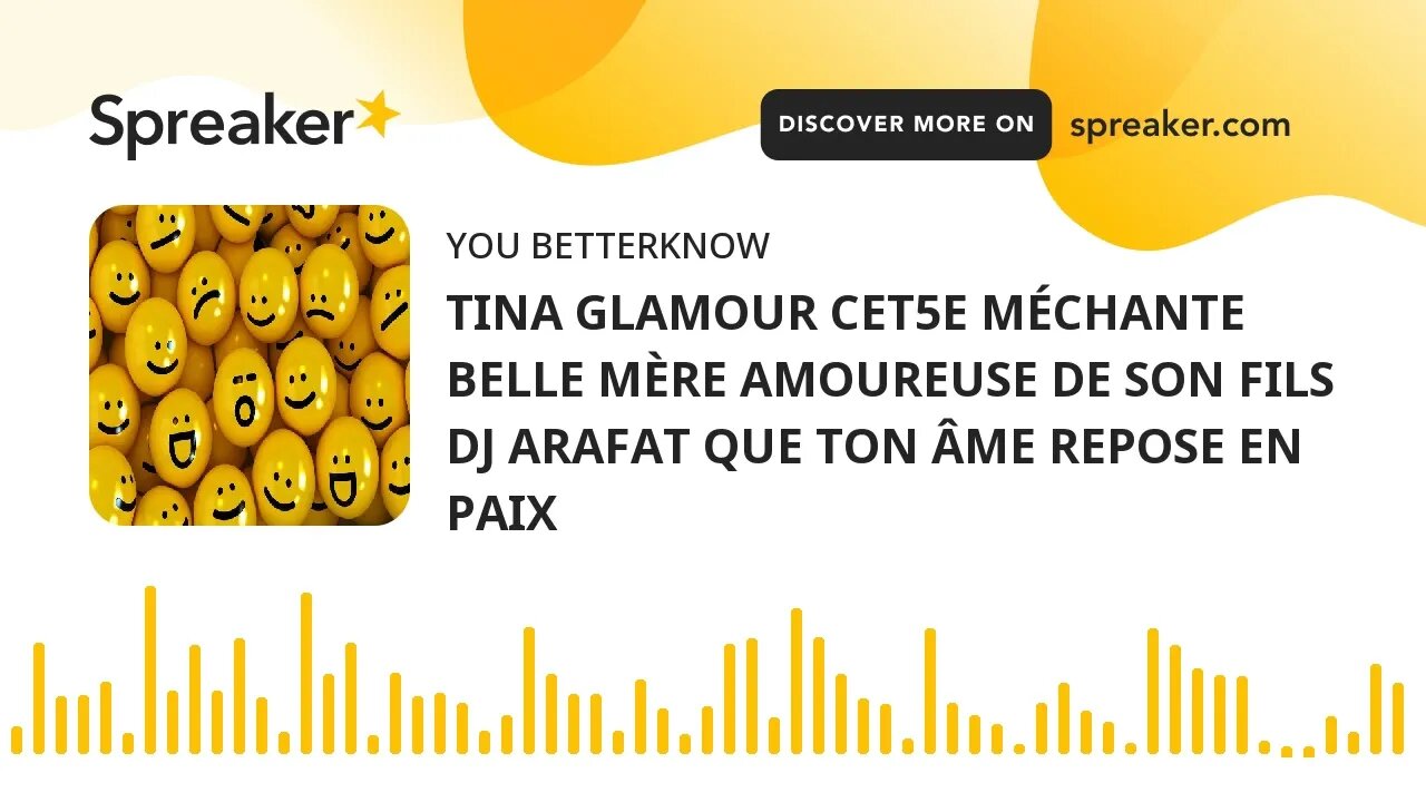 TINA GLAMOUR CET5E MÉCHANTE BELLE MÈRE AMOUREUSE DE SON FILS DJ ARAFAT QUE TON ÂME REPOSE EN PAIX