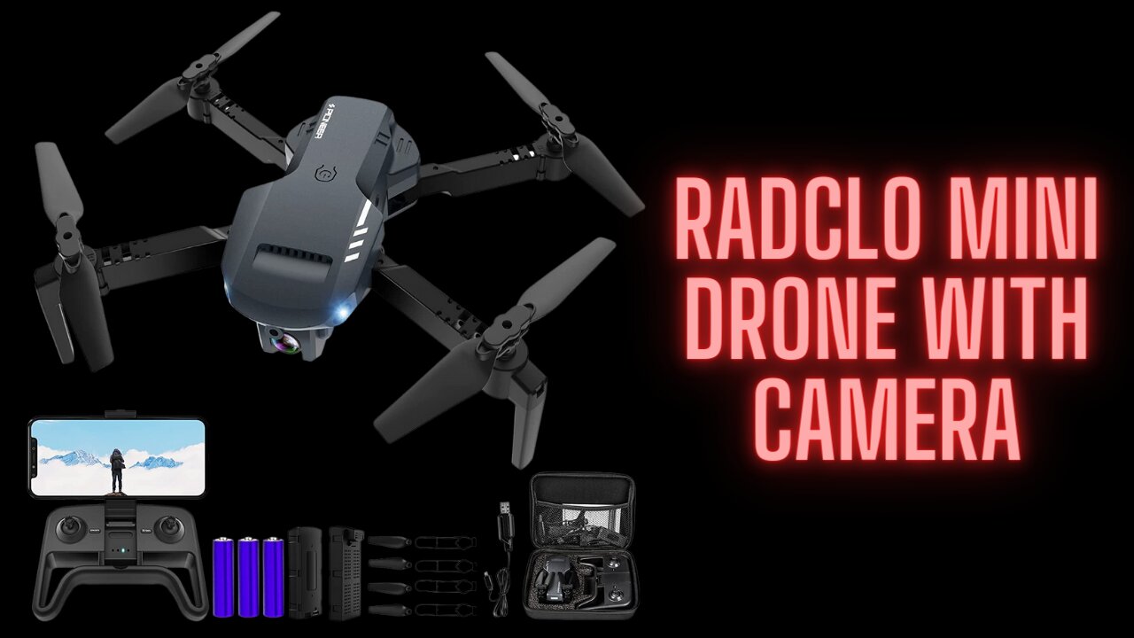 best RADCLO Mini Drone with Camera Review | Amazon Review