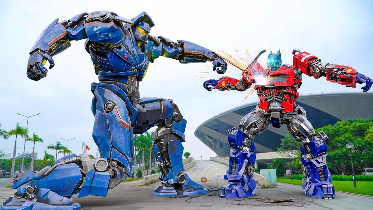 Optimus Prime vs Jaeger Gipsy HAPPYDOZG