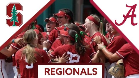 Stanford vs #6 Alabama Softball (Regionals) | 2022 College Softball Highlights