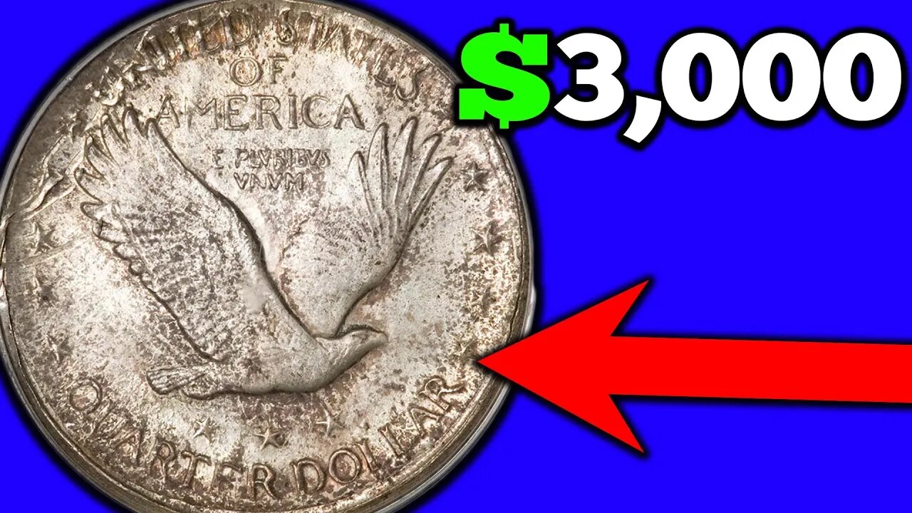 1929 Standing Liberty Quarters Worth Money!