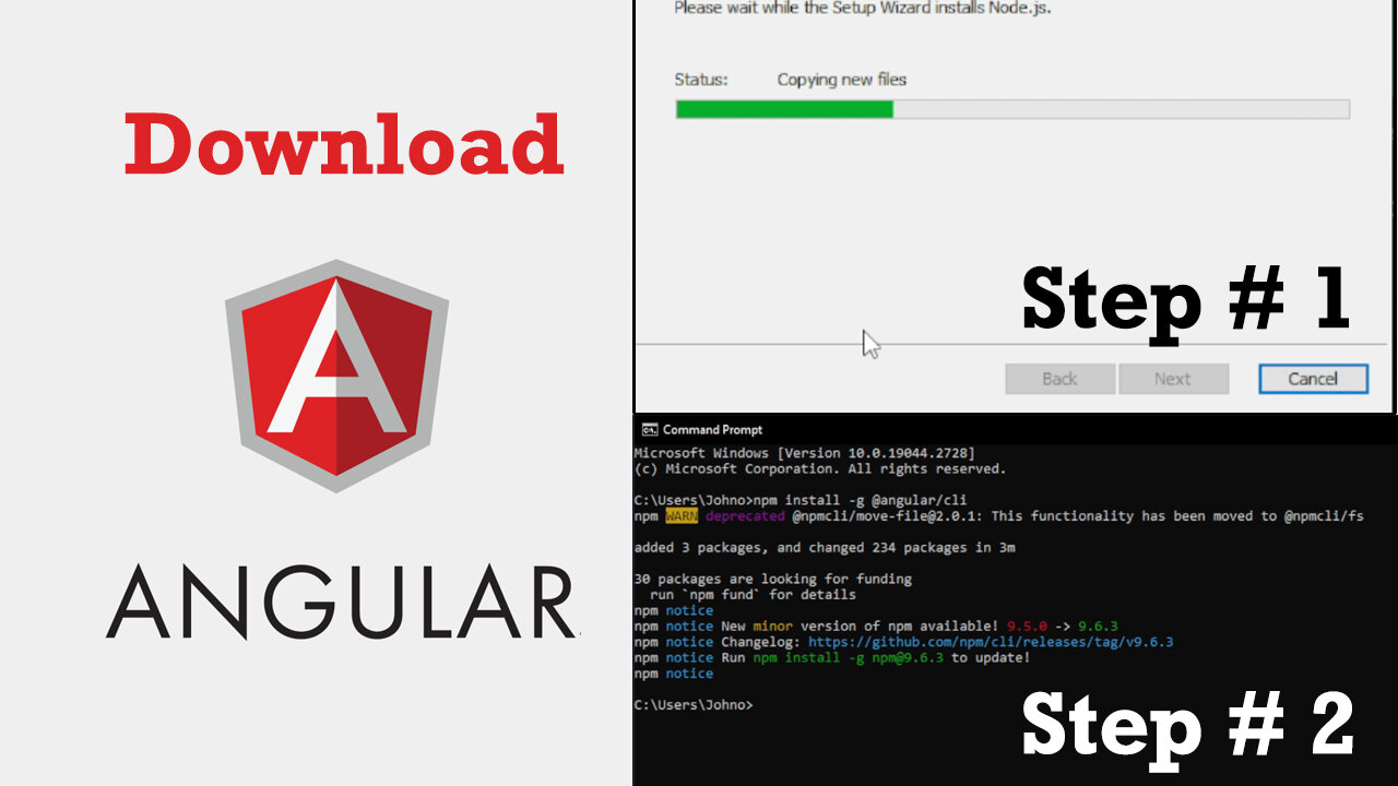 How to Download Angular Using Node.js: A Step-by-Step Guide | Latest 2023 | Tutorial 4You