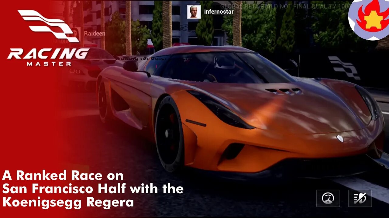 A Ranked Race on San Francisco Half with the Koenigsegg Regera | Racing Master