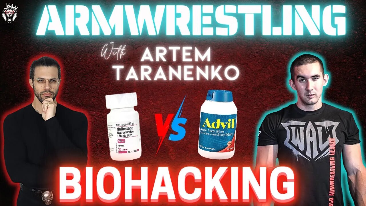 Pain Management for Armwrestlers || Ibuprofen vs. Low Dose Naltrexone ft. Artem Taranenko