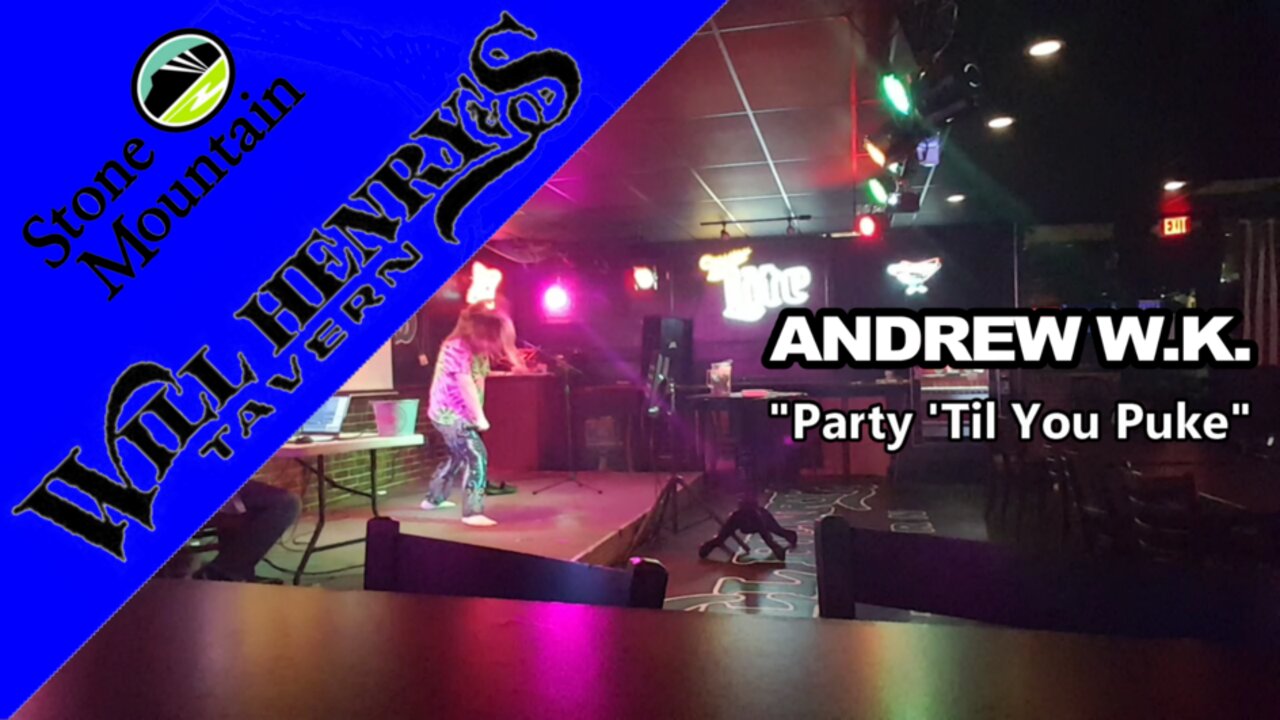 KARAOKE - Andrew W.K. - Party 'Til You Puke (Cover)