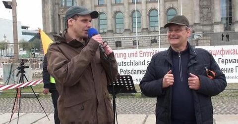 Rüdiger Hoffmann zur Entnazifizierung von Deutschland- Berlin 29.04.2023