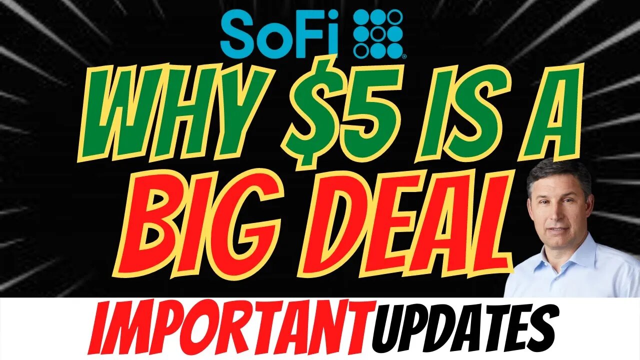 Why $5 is a BIG Deal for SOFI 🔥 New Analyst Ratings 📈 MUST WATCH $SOFI