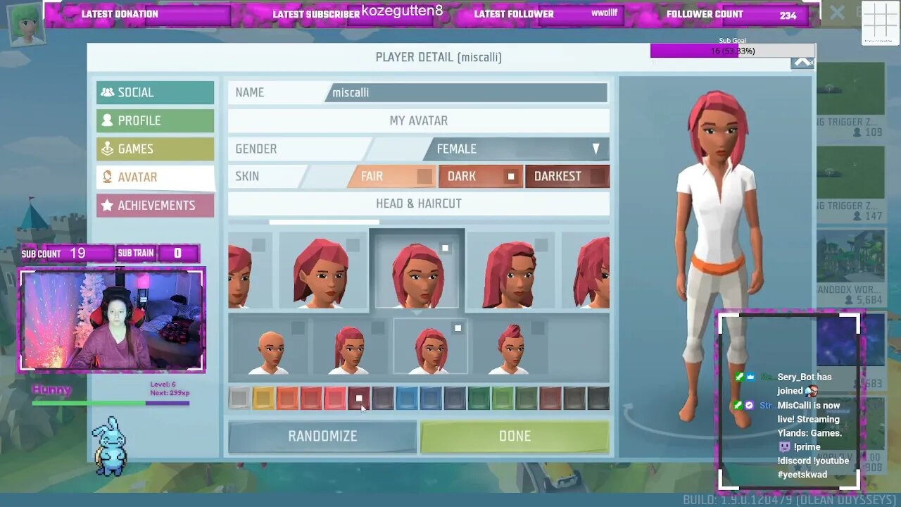 Ylands - [Character Creation]