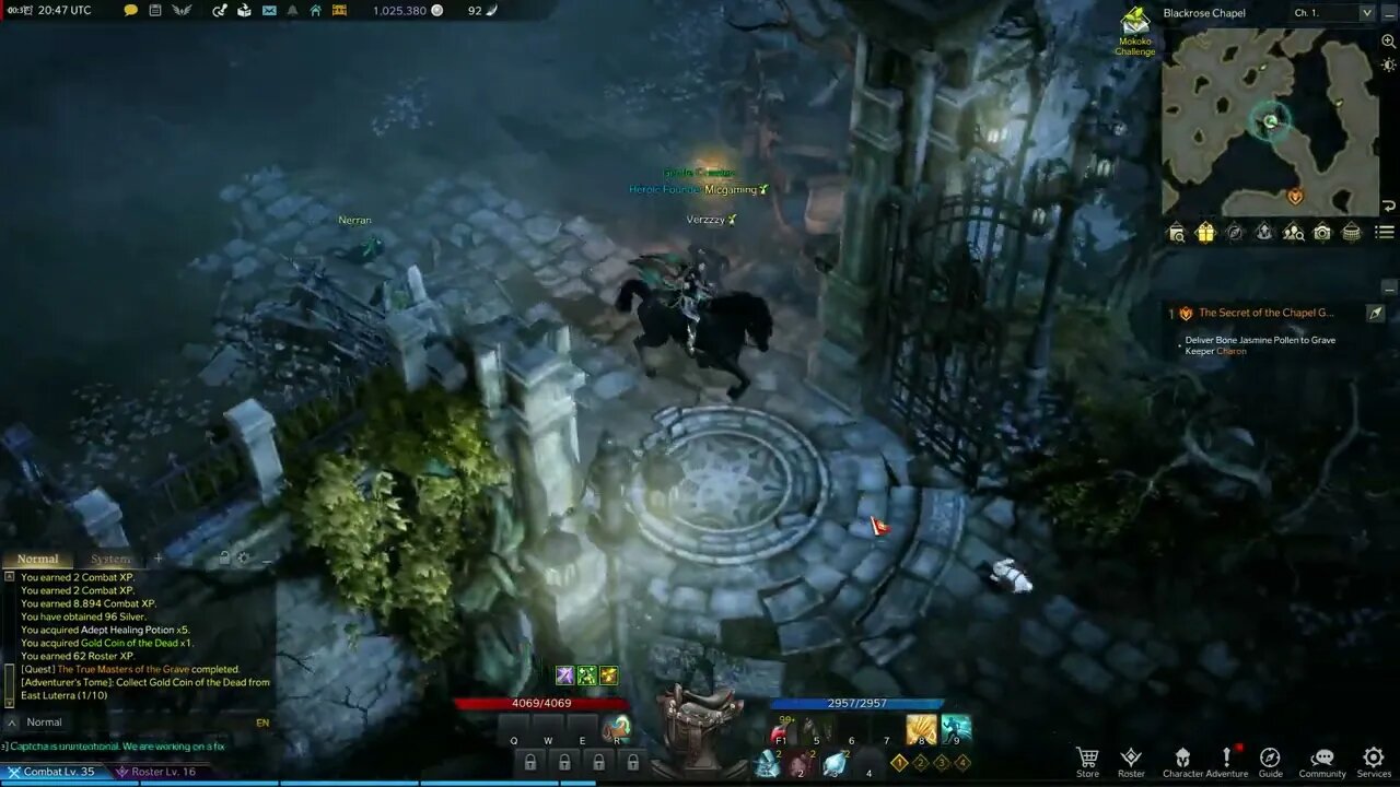 Lost Ark MMORPG The Secret of the Chapel Graveyard
