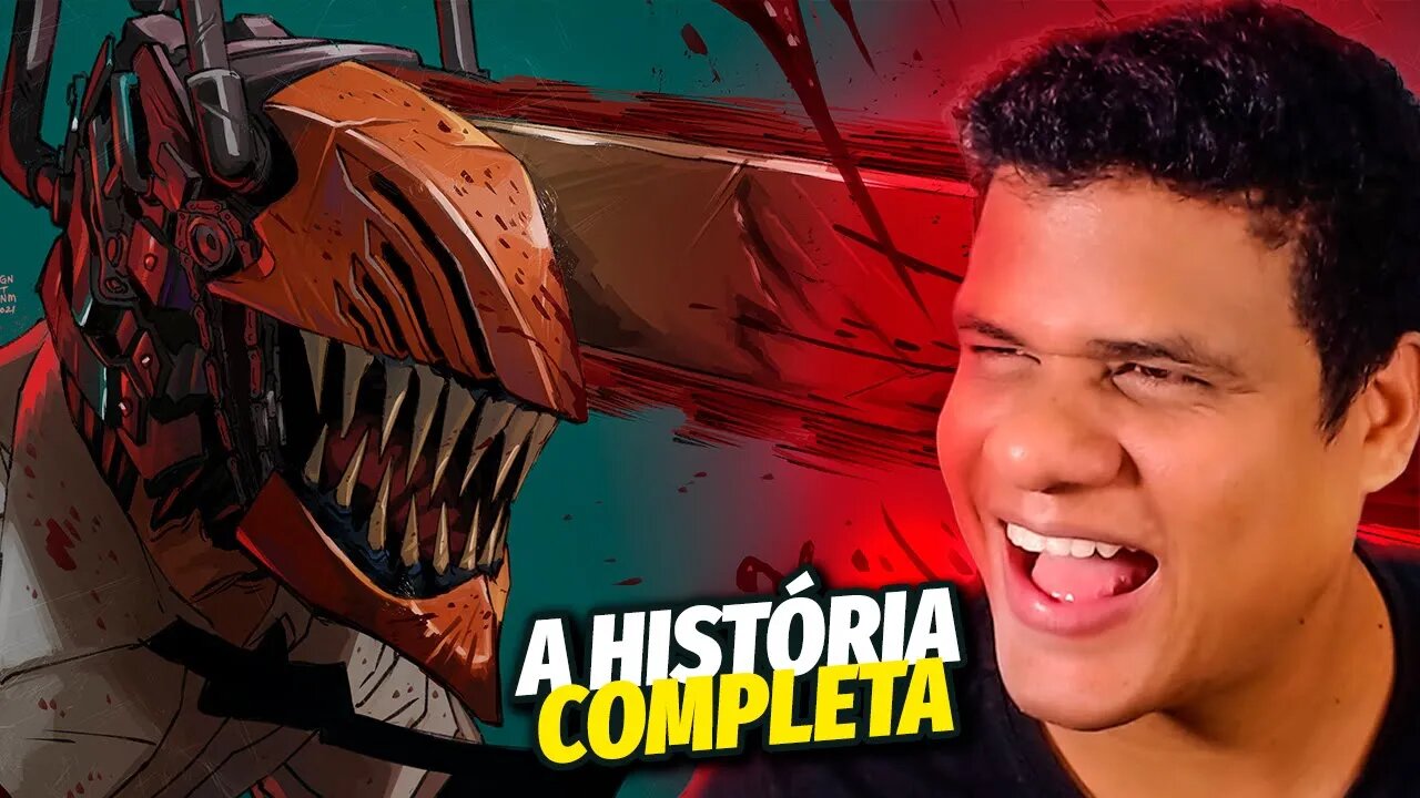 REAGINDO A A HISTORIA DE CHAINSAW MAN COMPLETA E EXPLICADA | React Anime Pro