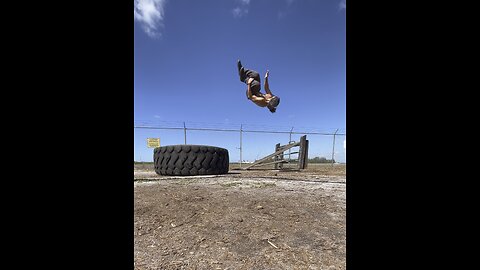 Tire flips 😜