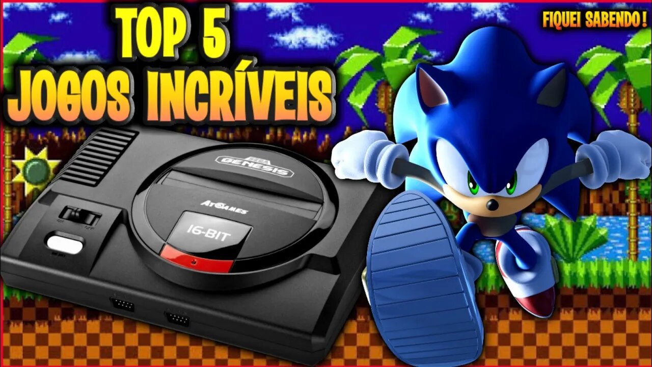 TOP 5 JOGOS F0D4S de MEGA DRIVE. #youtube #megadrive