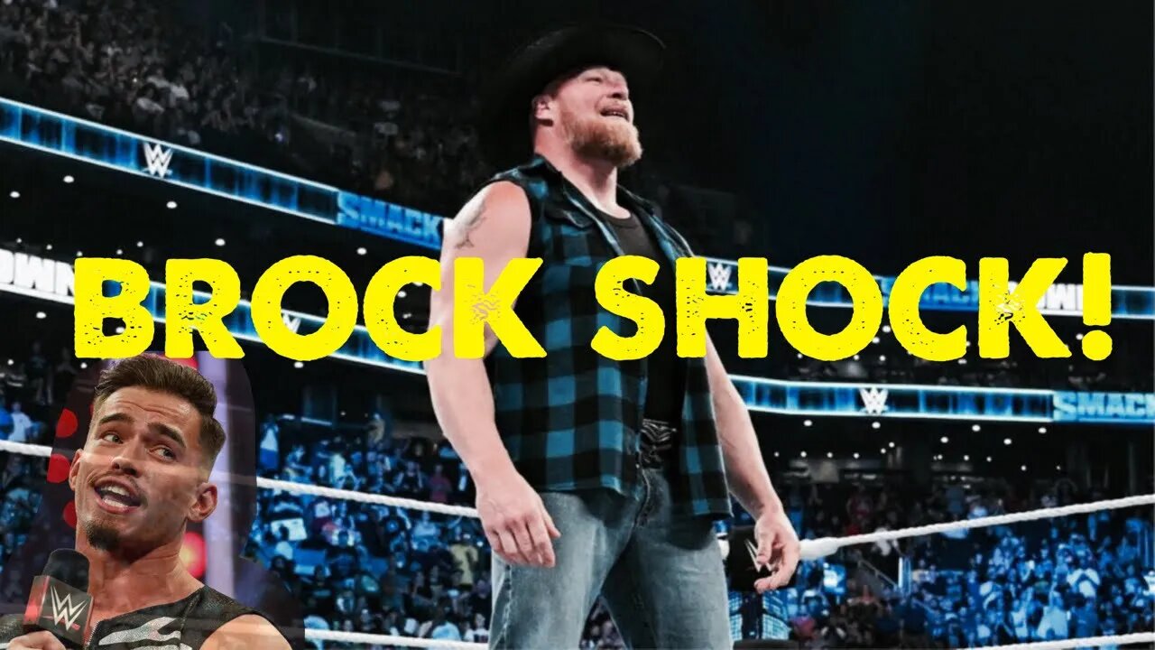 BROCK LESNAR “SHOCKS” the WWE Universe by returning and destroying THEORY