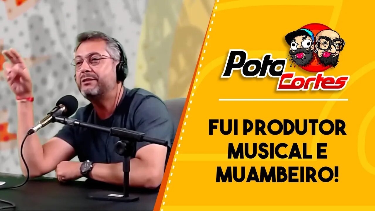 ✅ #CORTES POTOCA PODCAST ✂ 🎙 CLÉCIO LUIZ FUI PRODUTOR MUSICAL E MUAMBEIRO!