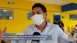 Teófilo Otoni: Escalada de casos de infecção do novo coronavírus é preocupante na cidade