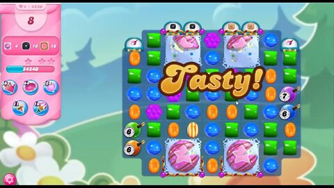 Candy Crush Level 4230 Talkthrough, 26 Moves 0 Boosters