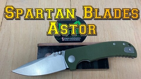 Spartan Blades Astor / includes disassembly/ field grade with premium steel !