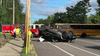 Tuesday morning crash at Cesar Chavez and Washington avenues near Old Town