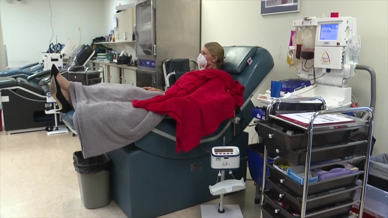 Red Cross still struggling with low blood supply