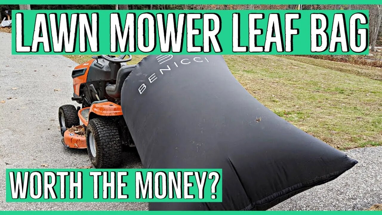 BENICCI Lawn Tractor Leaf Bag Review ||Product Link In Description||