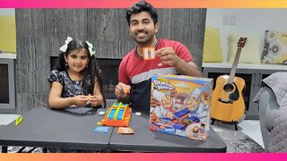 Evana and Brother PLAY BURGER MANIA/HAMBURGER CHALLENGE!!