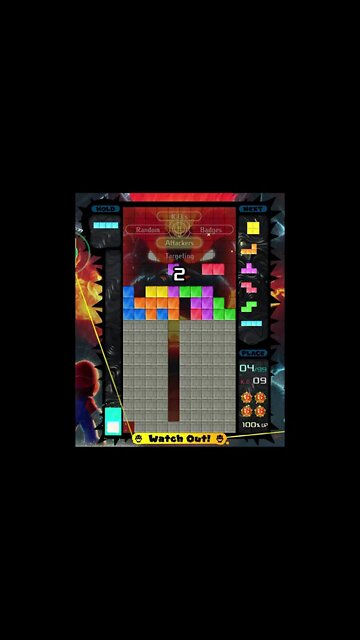 Tetris 99 - Quick Top 10 With Clutch Game-Winning Triple KO