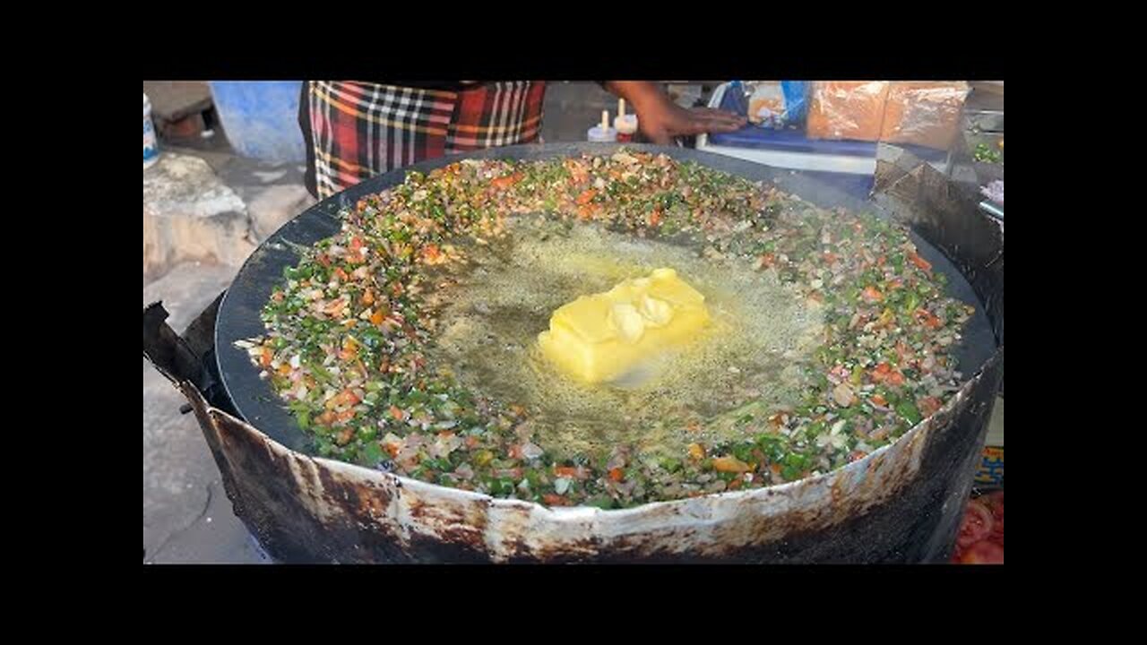 CHOTU BHAI KA FAMOUS BHURJI | INDIAN STREET FOOD | DELHI