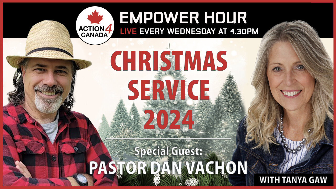 Christmas Service with Tanya Gaw & Pastor Dan Vachon, Dec. 18, 2024