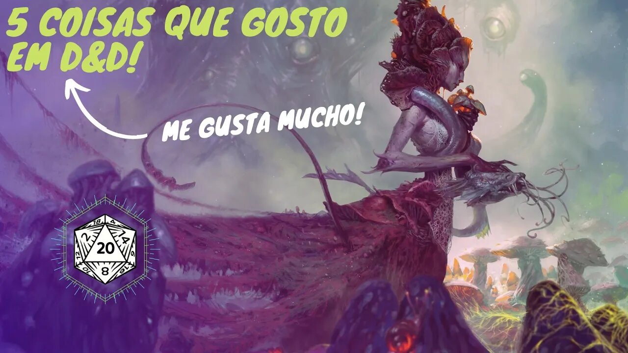 5 coisas que gosto em D&D 5E!