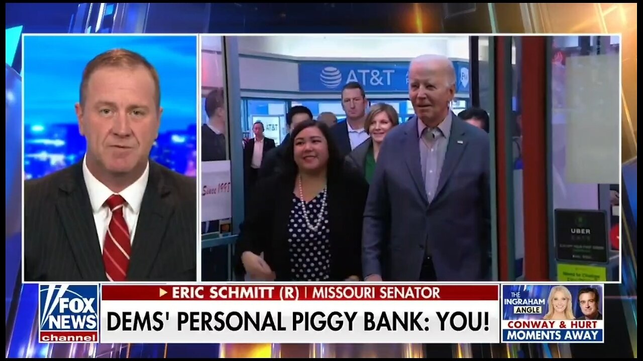 Rep Eric Schmitt: There's No Law That Biden Won't Bulldoze