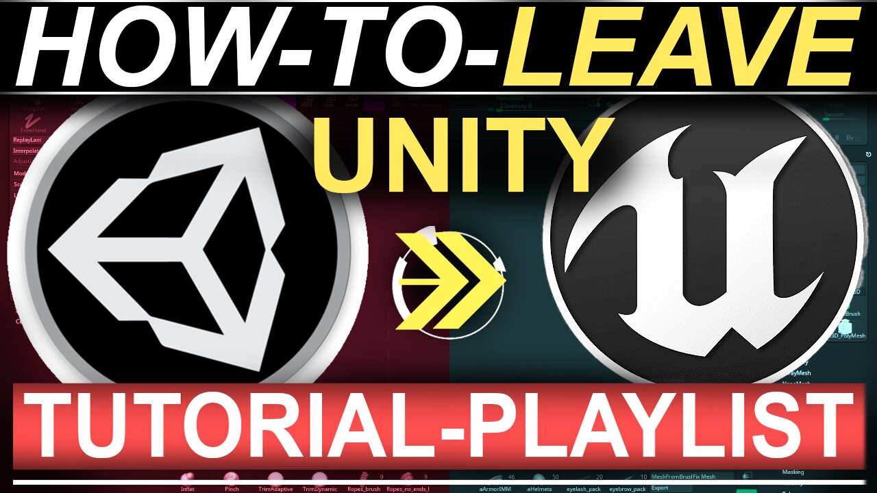 Goodbye Unity - (Unity>Unreal - SPEED Tutorial Playlist!)