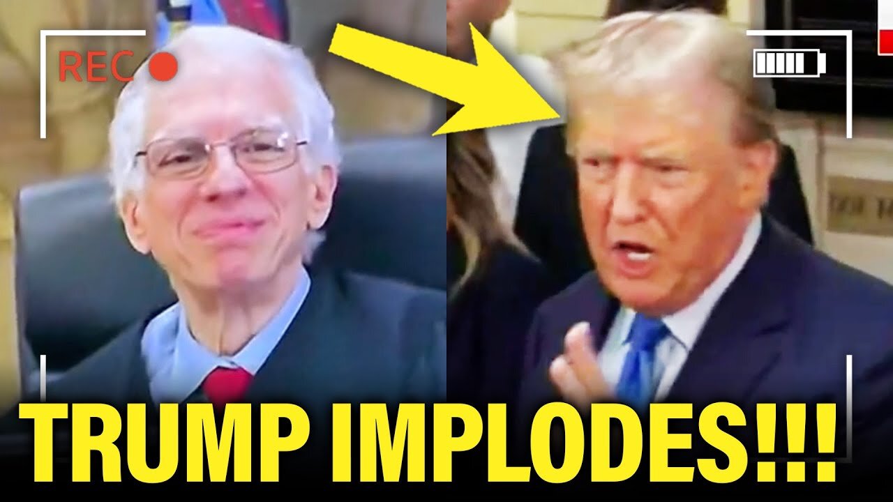 Trump LOSES IT During Lunch Break at Trial and THREATENS Judge