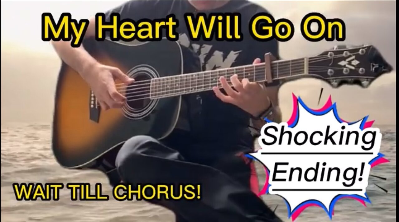 My Heart Will Go On - Titanic theme Guitar Cover