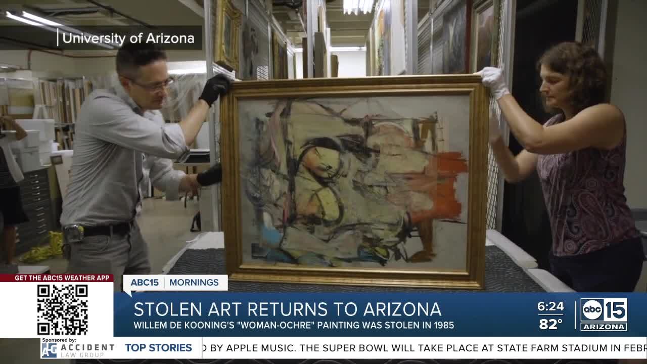 Arizona museum exhibit marks end to stolen de Kooning painting saga