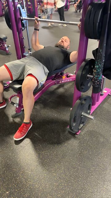 Bench press Reps after hitting some heavier weight