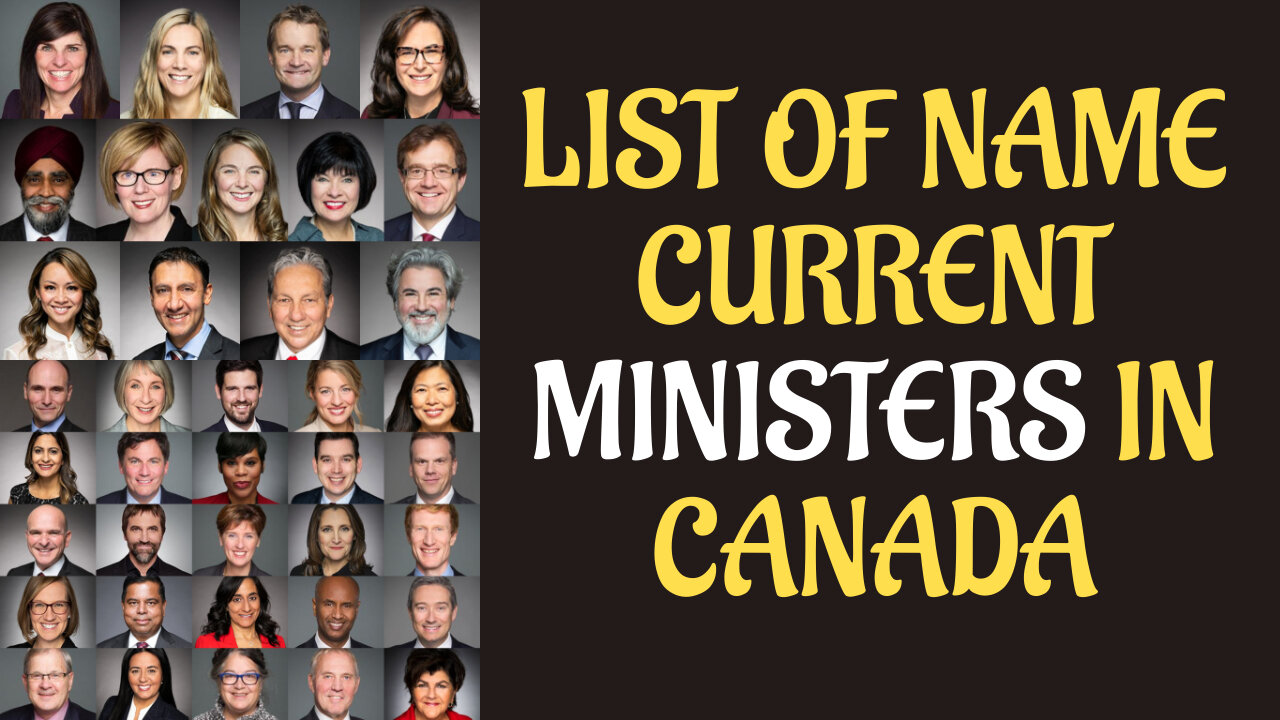 Canadian Ministry federal government’s policies and priorities for the country